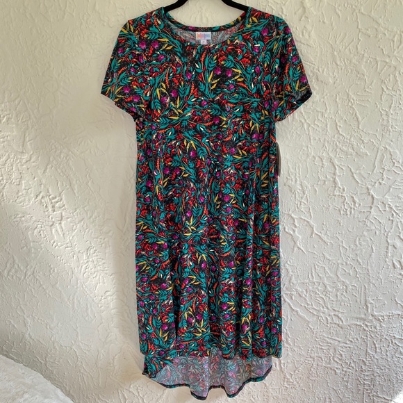 LuLaRoe Dresses & Skirts - NWT Floral Lularoe Carly Dress